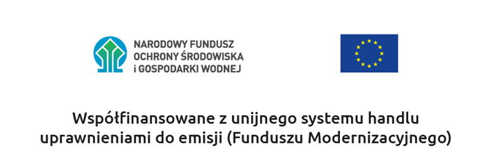 Współfinansowane z unijnego handlu uprawnieniami do emisji (Funduszu Modernizacyjnego)